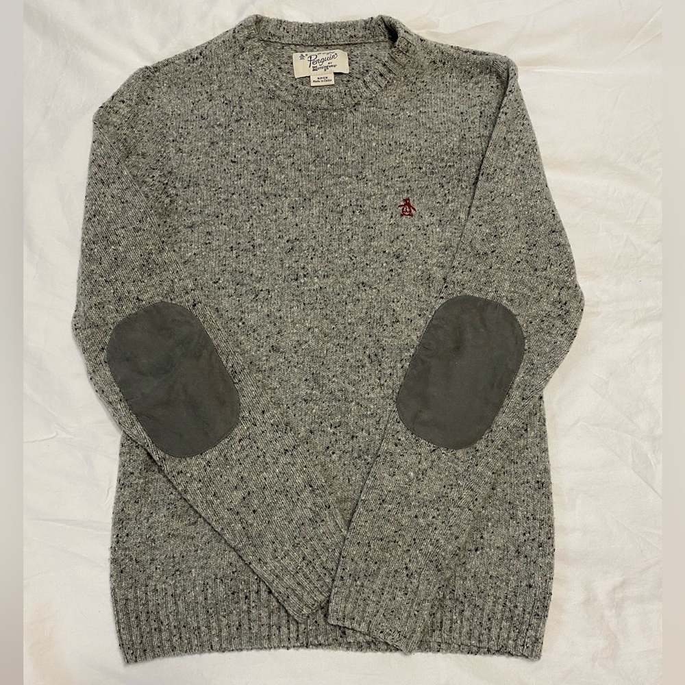 Men’s Gray Original Penguin Sweater